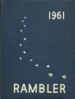 Kennebunk High School 1961 yearbook cover photo