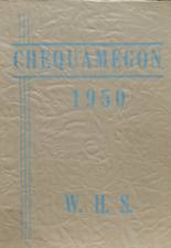 Washburn High School 1950 yearbook cover photo