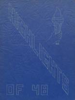 Barryton High School 1948 yearbook cover photo