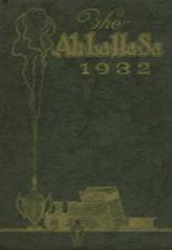Albert Lea High School 1932 yearbook cover photo
