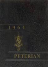 St. Peter High School 1964 yearbook cover photo