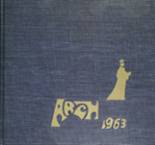 Erasmus Hall High School 1963 yearbook cover photo