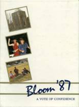 1987 Bloom High School Yearbook from Chicago heights, Illinois cover image