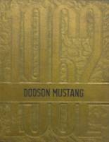 Dodson High School 1962 yearbook cover photo