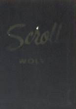Algoma High School 1954 yearbook cover photo