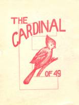 Earlham High School 1949 yearbook cover photo