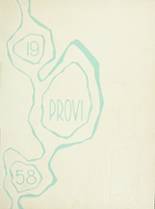 Proviso East High School 1958 yearbook cover photo