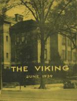 Northern High School 1939 yearbook cover photo