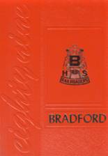 Bradford High School 1989 yearbook cover photo