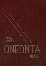 Oneonta High School 1946 yearbook cover photo