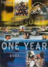 Olathe South High School 2003 yearbook cover photo