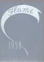 Immaculate Conception Academy 1959 yearbook cover photo