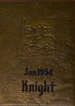 Lincoln High School 1954 yearbook cover photo