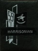 Harrison High School 1959 yearbook cover photo