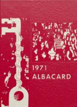Albion High School 1971 yearbook cover photo
