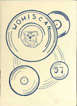 Woodburn High School 1957 yearbook cover photo