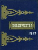 Northwest Area High School 1971 yearbook cover photo