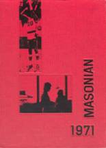 Mason City High School 1971 yearbook cover photo
