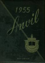 Harvey High School 1955 yearbook cover photo
