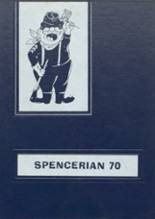 South Spencer High School 1970 yearbook cover photo