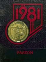 1981 Paseo High School Yearbook from Kansas city, Missouri cover image