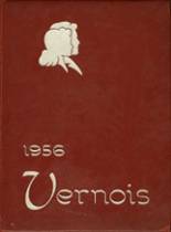 Mt. Vernon Township High School 1956 yearbook cover photo
