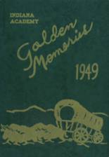 Indiana Academy 1949 yearbook cover photo
