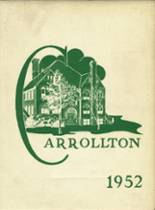 Carrollton Community High School 1952 yearbook cover photo