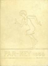 Parkland High School  1959 yearbook cover photo