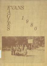 Evans High School 1980 yearbook cover photo