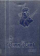 Penn Joint High School 1954 yearbook cover photo