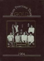 1984 Gentry High School Yearbook from Gentry, Arkansas cover image