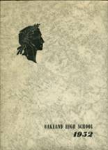 1952 Oakland High School Yearbook from Oakland, California cover image