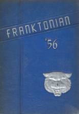 Frankfort High School 1956 yearbook cover photo