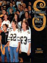 Jasper High School 2002 yearbook cover photo