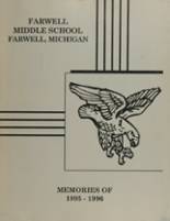 Farwell Middle School 1996 yearbook cover photo