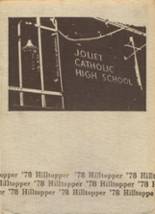 Joliet Catholic High School 1978 yearbook cover photo