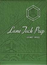 Lane Technical High School 1953 yearbook cover photo