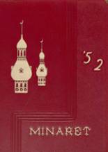 1952 East High School Yearbook from Akron, Ohio cover image