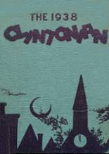 Clinton High School 1938 yearbook cover photo