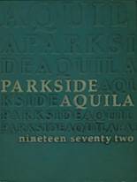 Parkside High School 1972 yearbook cover photo