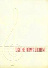 Arms Academy 1961 yearbook cover photo