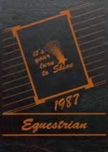 1987 Ridgewood High School Yearbook from West lafayette, Ohio cover image