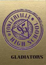 Fowlerville High School 1995 yearbook cover photo