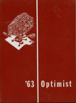 1963 Central High School Yearbook from Crookston, Minnesota cover image