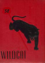 Tullahoma High School 1958 yearbook cover photo