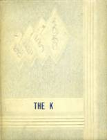 Kent High School 1956 yearbook cover photo