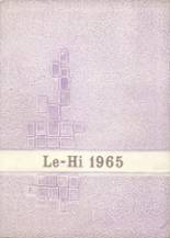 Leipsic High School 1965 yearbook cover photo
