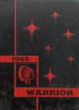 Wakita High School 1965 yearbook cover photo