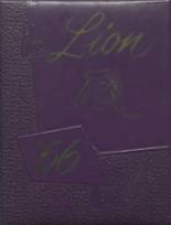 Littleton High School 1956 yearbook cover photo